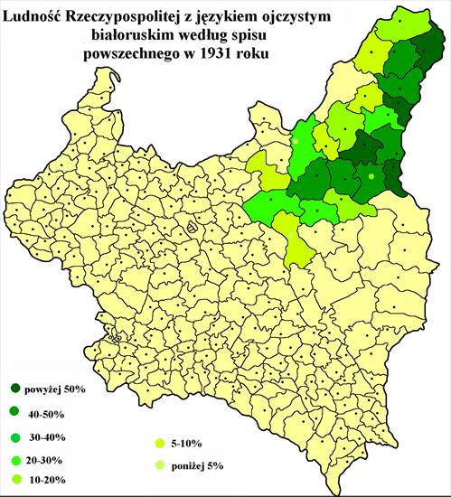 Mapy - 1931 Belarusian_language_frequency_in_Poland_based_on_Polish_census_of_1931.png