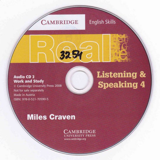 Audio CD 2 - Work and Study - Real Listening  Speaking 4 - Work and Study CD.jpg